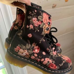 Floral Doc Martens Size 5